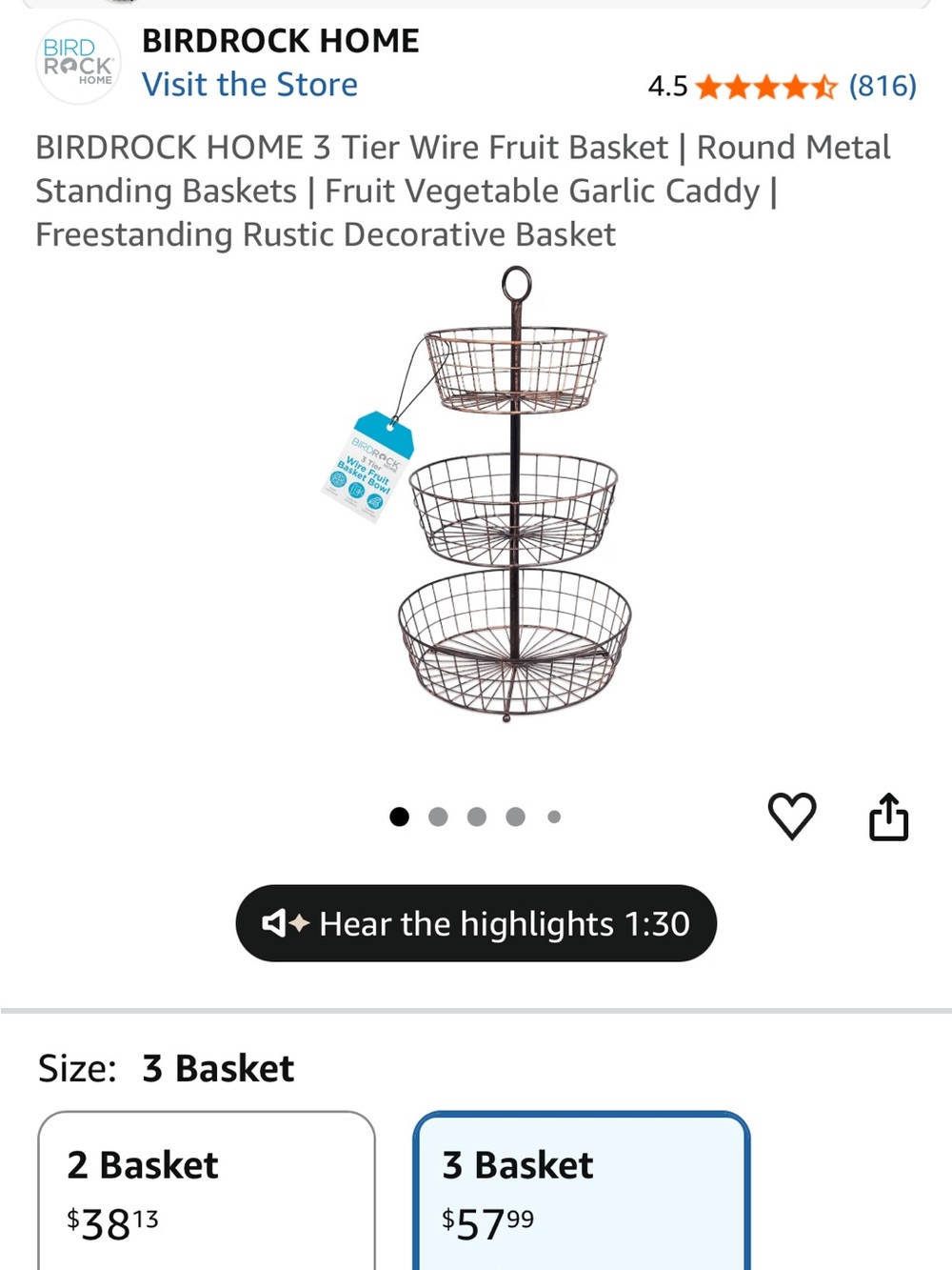 Fruit basket